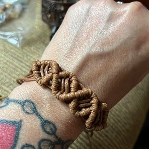 Boho Leather-Like Bracelet